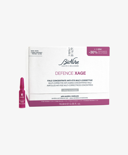 Fiale Concentrate Anti-età Multi-correttive - Defence Xage | BioNike - Sito Ufficiale