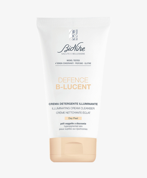 Crema Detergente Illuminante - Defence B-Lucent | BioNike - Sito Ufficiale