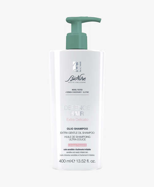Extra Gentle Oil Shampoo 400 ml - Defence Hair | BioNike - Sito Ufficiale