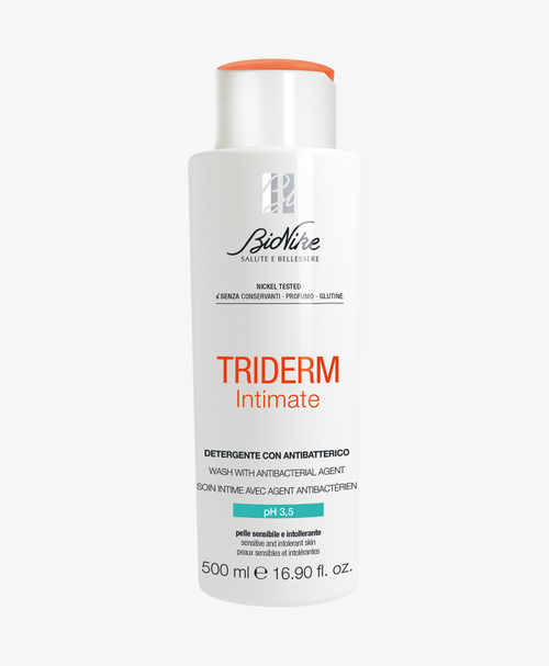 Wash With Antibacterial Agent 500 ml - Triderm Intimate | BioNike - Sito Ufficiale