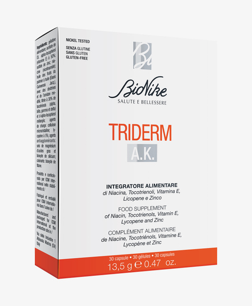 Food supplement - Actinic damage | BioNike - Sito Ufficiale