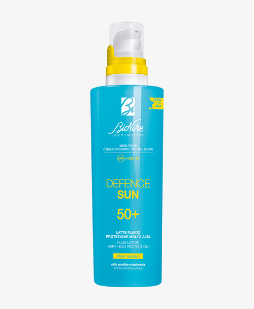 50+ Fluid Lotion 200 ml - Defence Sun | BioNike - Sito Ufficiale