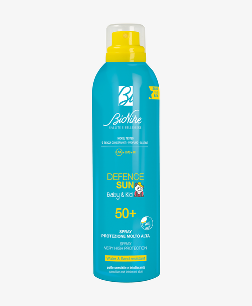 50+ Baby&Kid  Spray - Sun Creams | BioNike - Sito Ufficiale