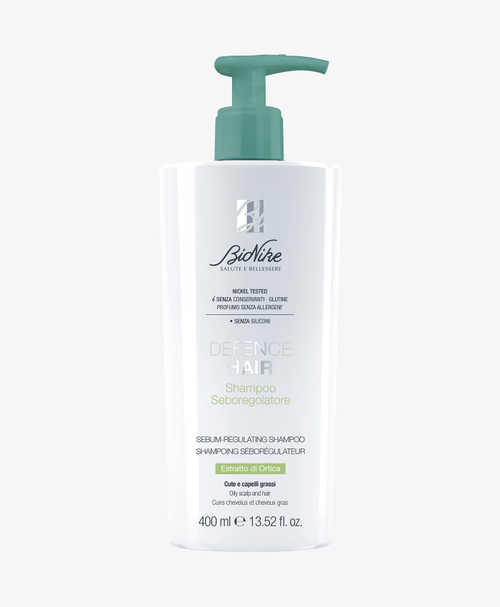 Sebum-regulating Shampoo 400 ml - Shampoos | BioNike - Sito Ufficiale