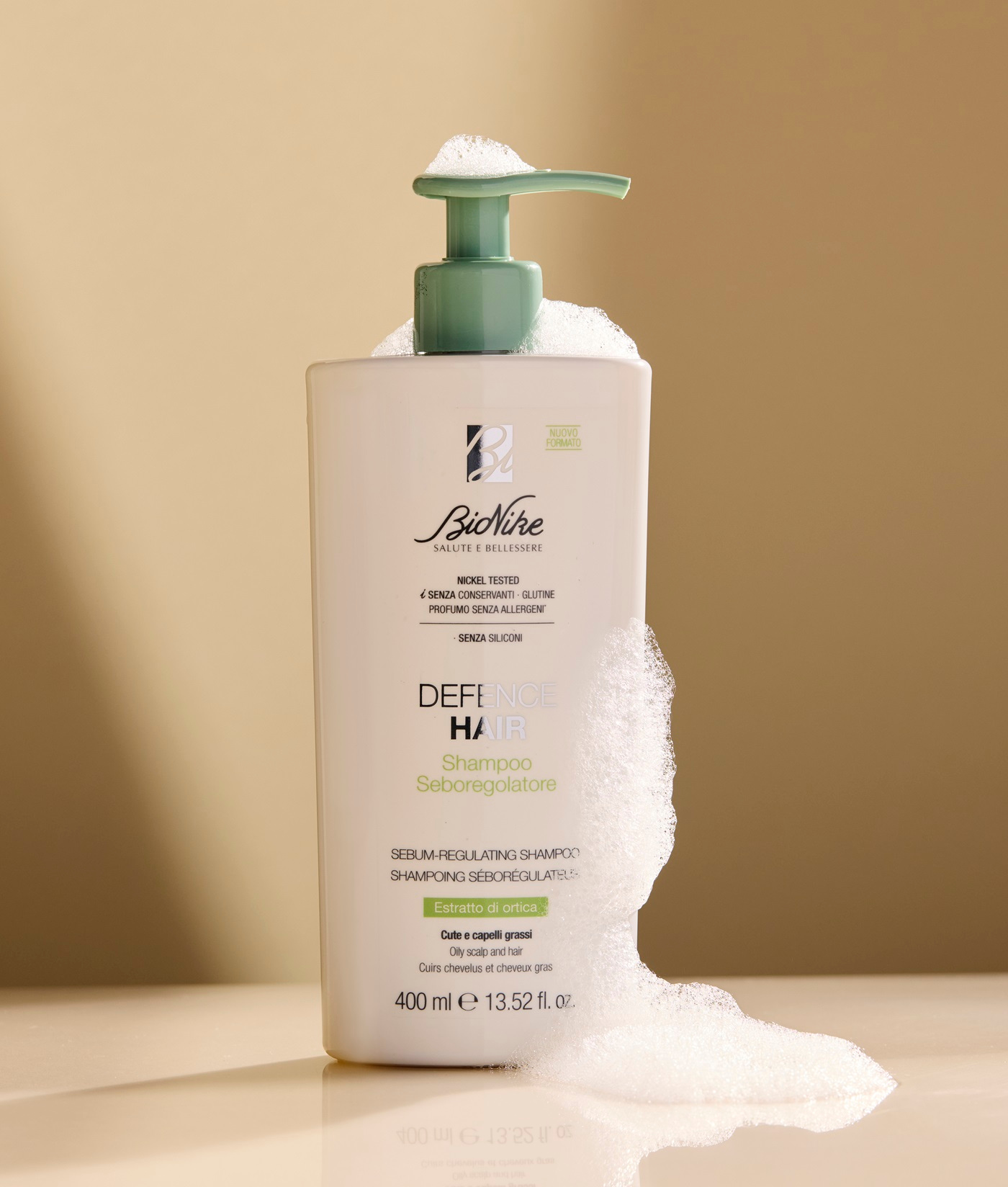 Sebum-regulating Shampoo 400 ml - BioNike - Sito Ufficiale