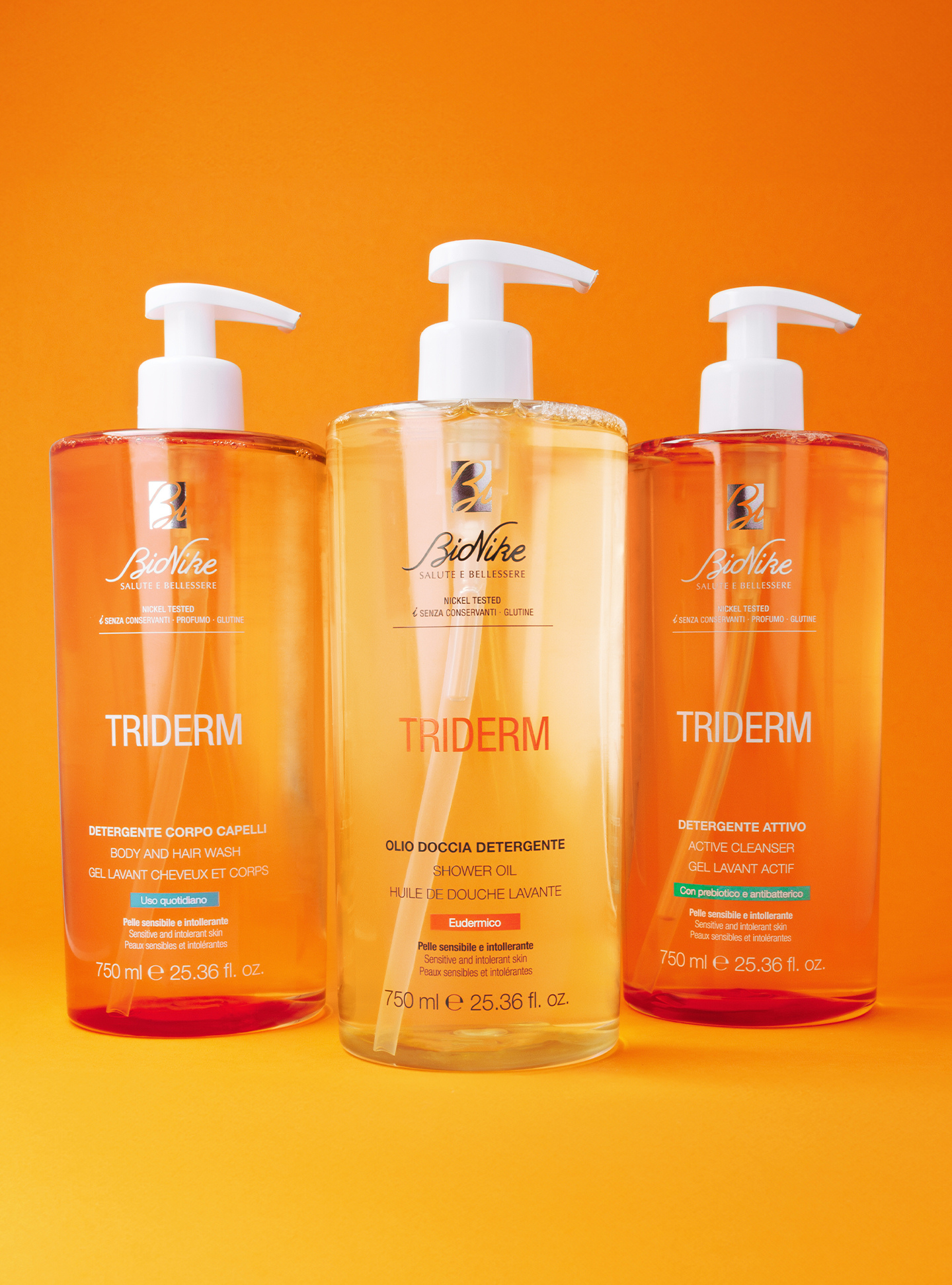 TRIDERM <br>CLEANSERS